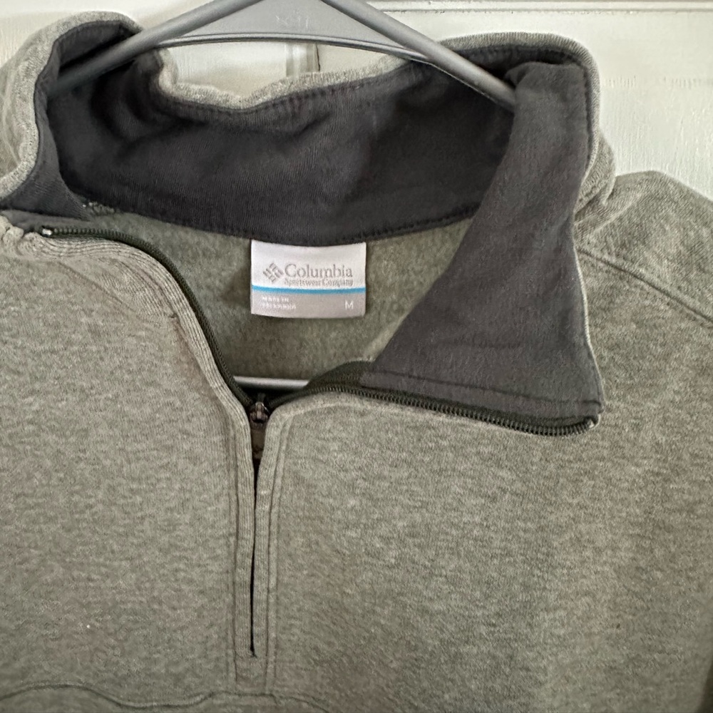 Men’s Columbia Hart Mountain Quarter Zip - Picture 4 of 5